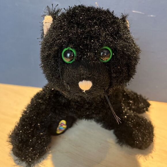 GANZ Other - Ganz Webkinz Black Cat Plush Stuffed Animal Toy HM135